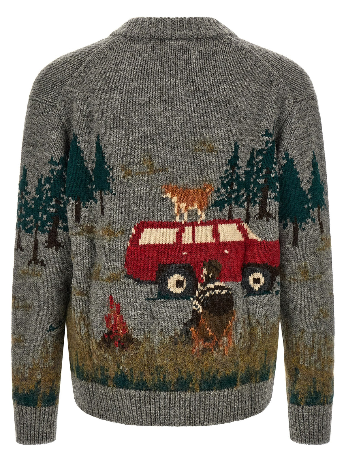 Junya Watanabe Men Intarsia Cardigan JUNYA WATANABE