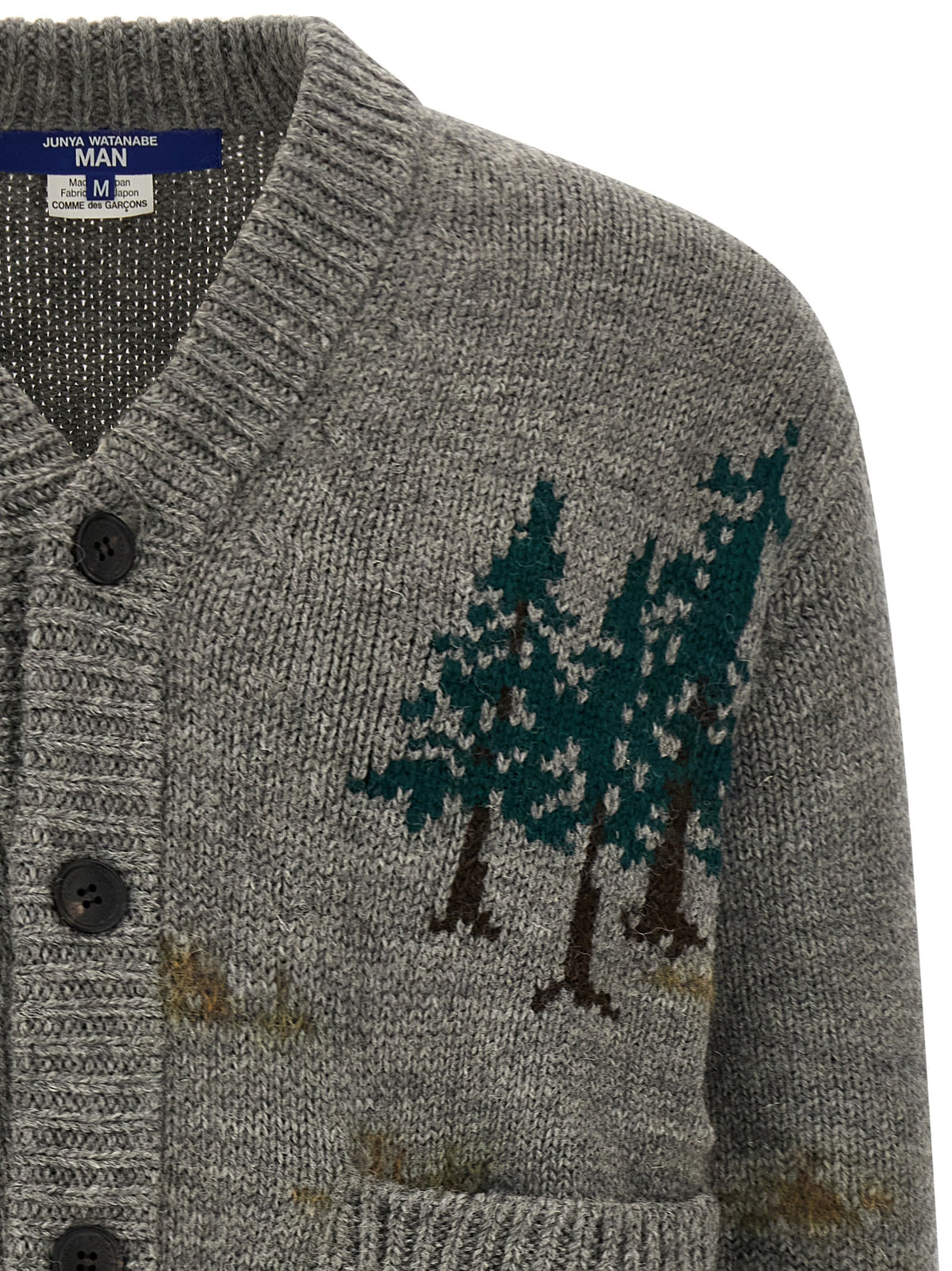 Junya Watanabe Men Intarsia Cardigan JUNYA WATANABE