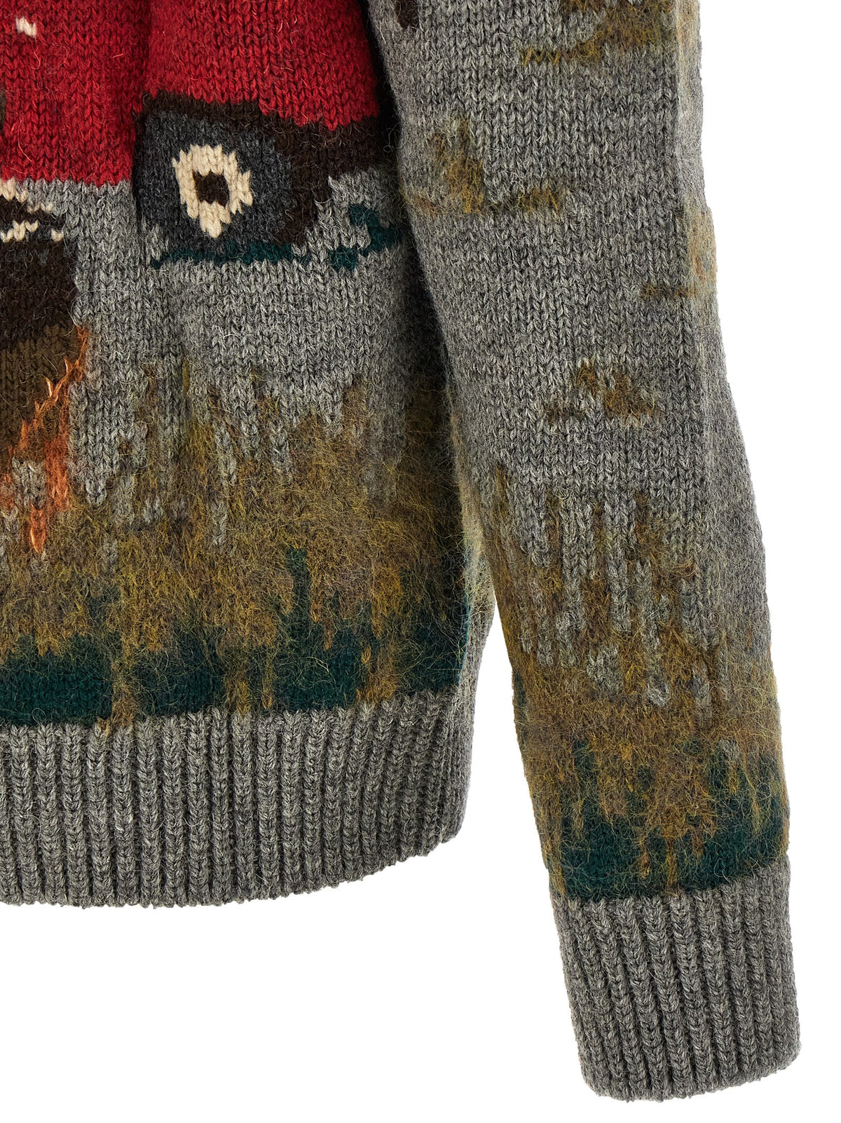 Junya Watanabe Men Intarsia Cardigan JUNYA WATANABE