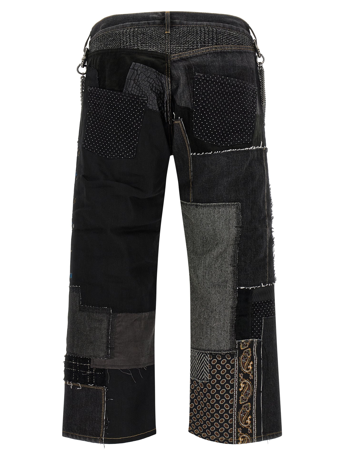 Junya Watanabe Men Patchwork Jeans JUNYA WATANABE
