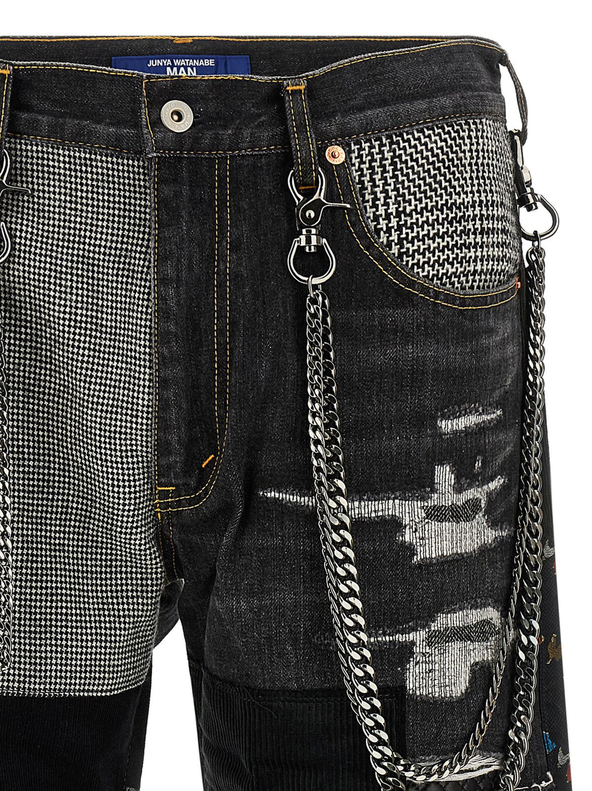 Junya Watanabe Men Patchwork Jeans JUNYA WATANABE
