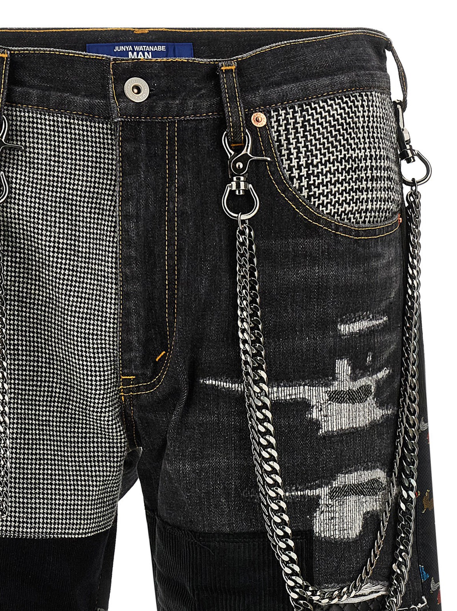 Junya Watanabe Men Patchwork Jeans JUNYA WATANABE