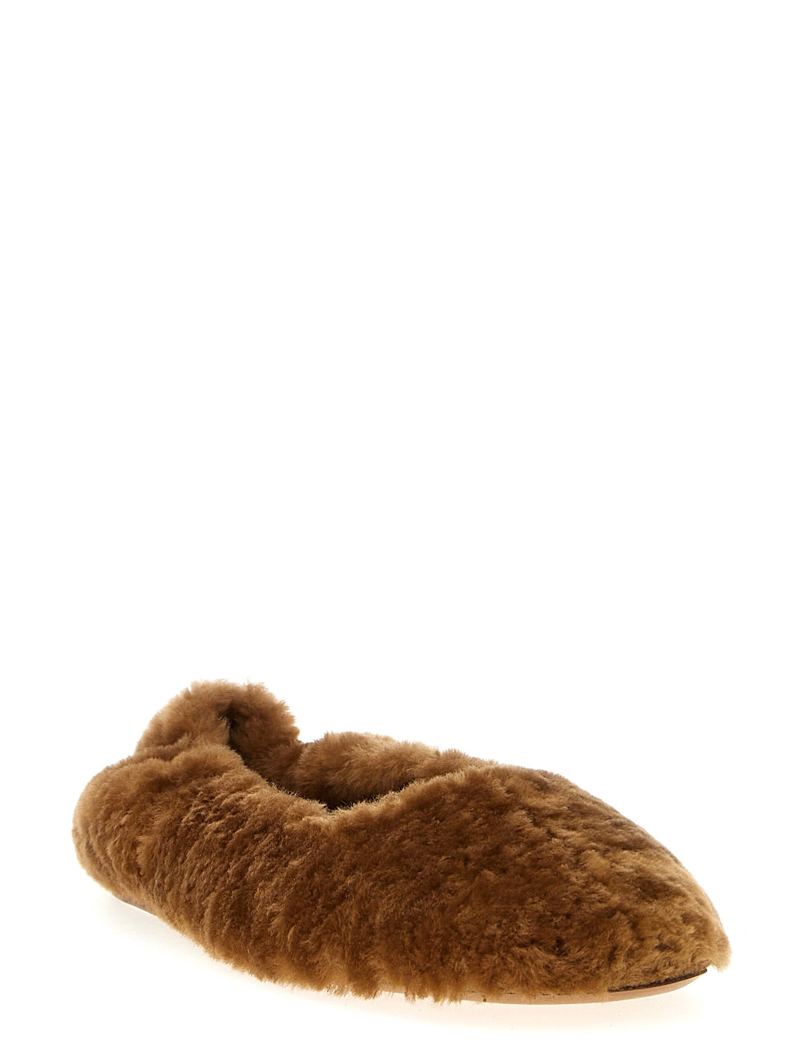 Dries Van Noten Women Fur Ballet Flats DRIES VAN NOTEN