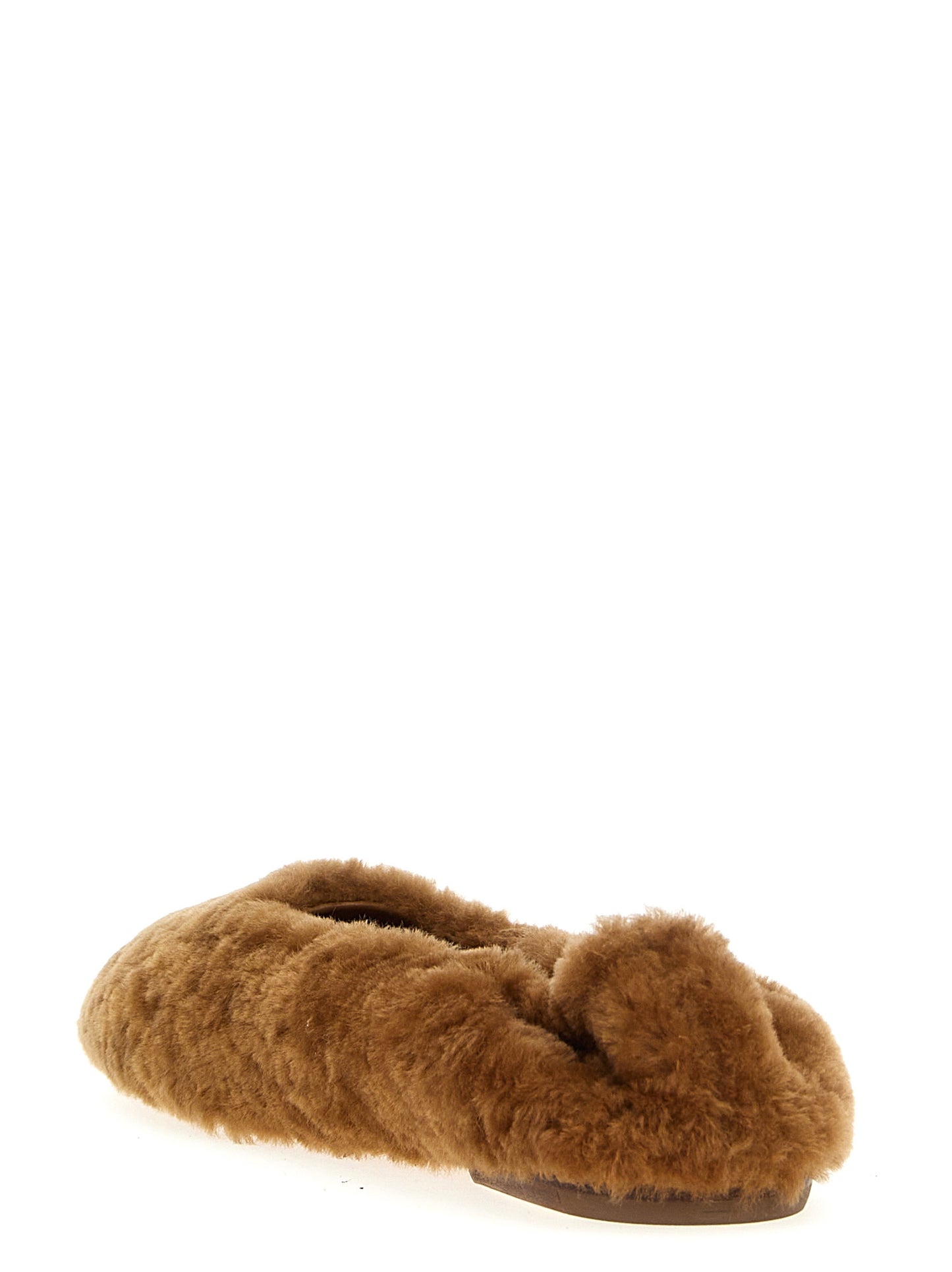 Dries Van Noten Women Fur Ballet Flats DRIES VAN NOTEN
