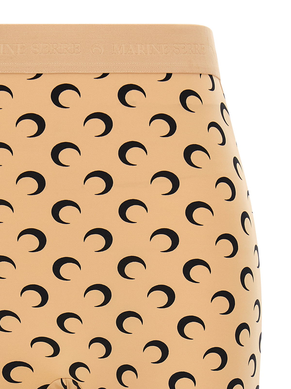 Marine Serre Women 'Recycled Moon' Biker Shorts MARINE SERRE