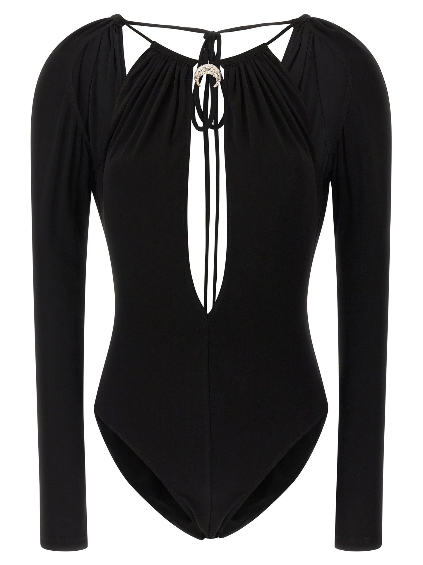 Marine Serre Women Jewel Pendant Bodysuit MARINE SERRE