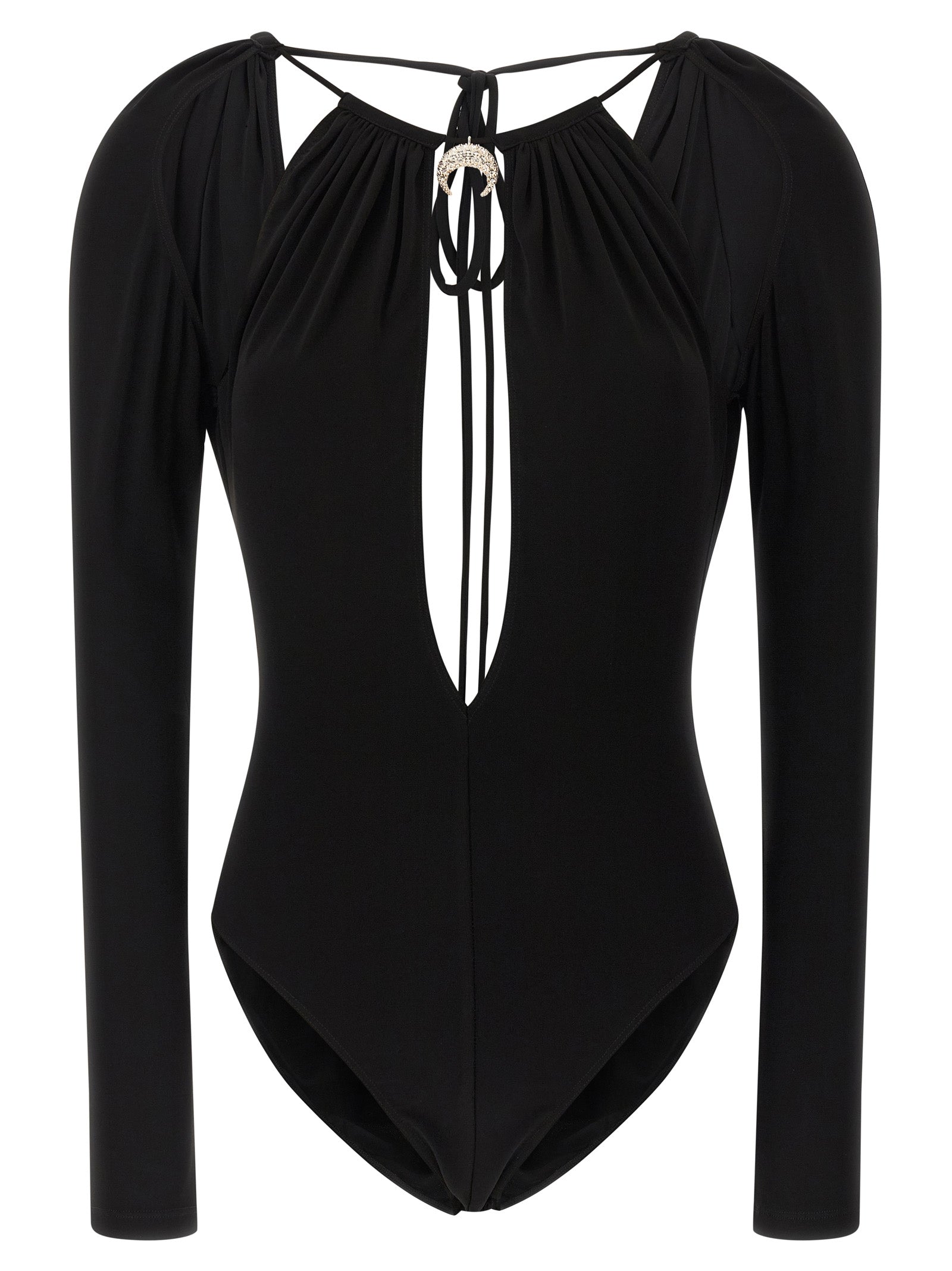 Marine Serre Women Jewel Pendant Bodysuit MARINE SERRE