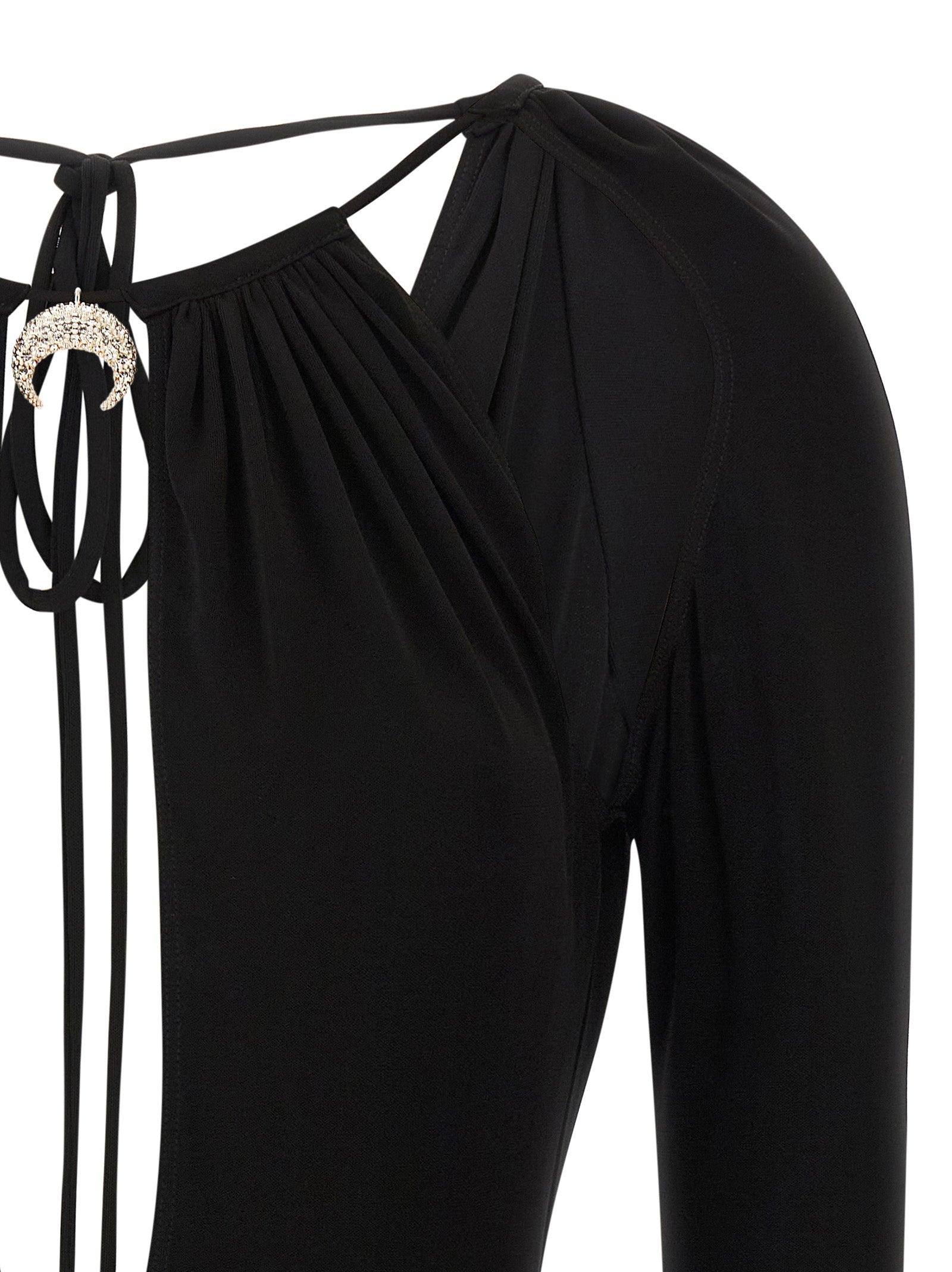 Marine Serre Women Jewel Pendant Bodysuit MARINE SERRE