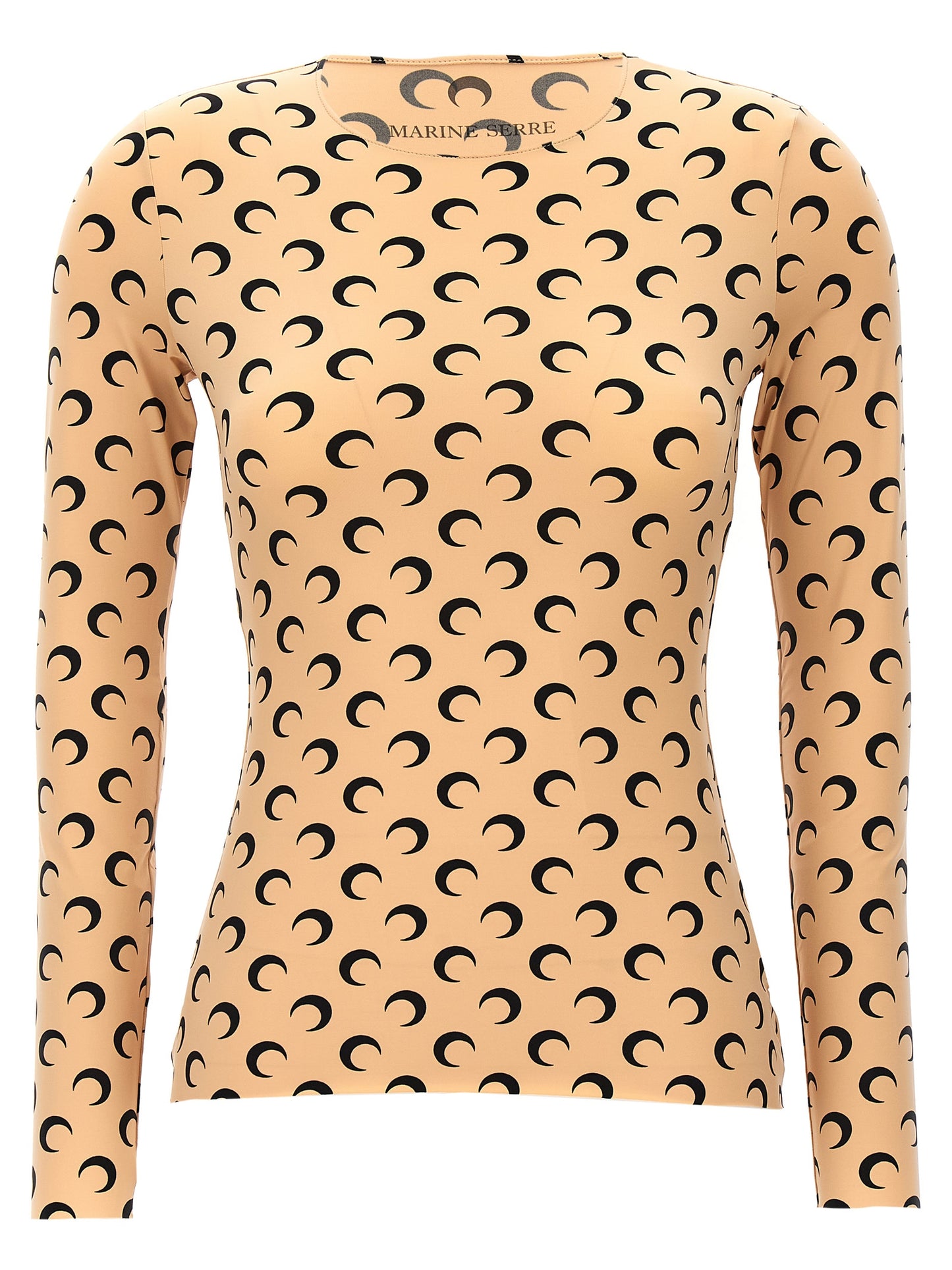 Marine Serre Women 'Moon Printed Jersey' Top MARINE SERRE
