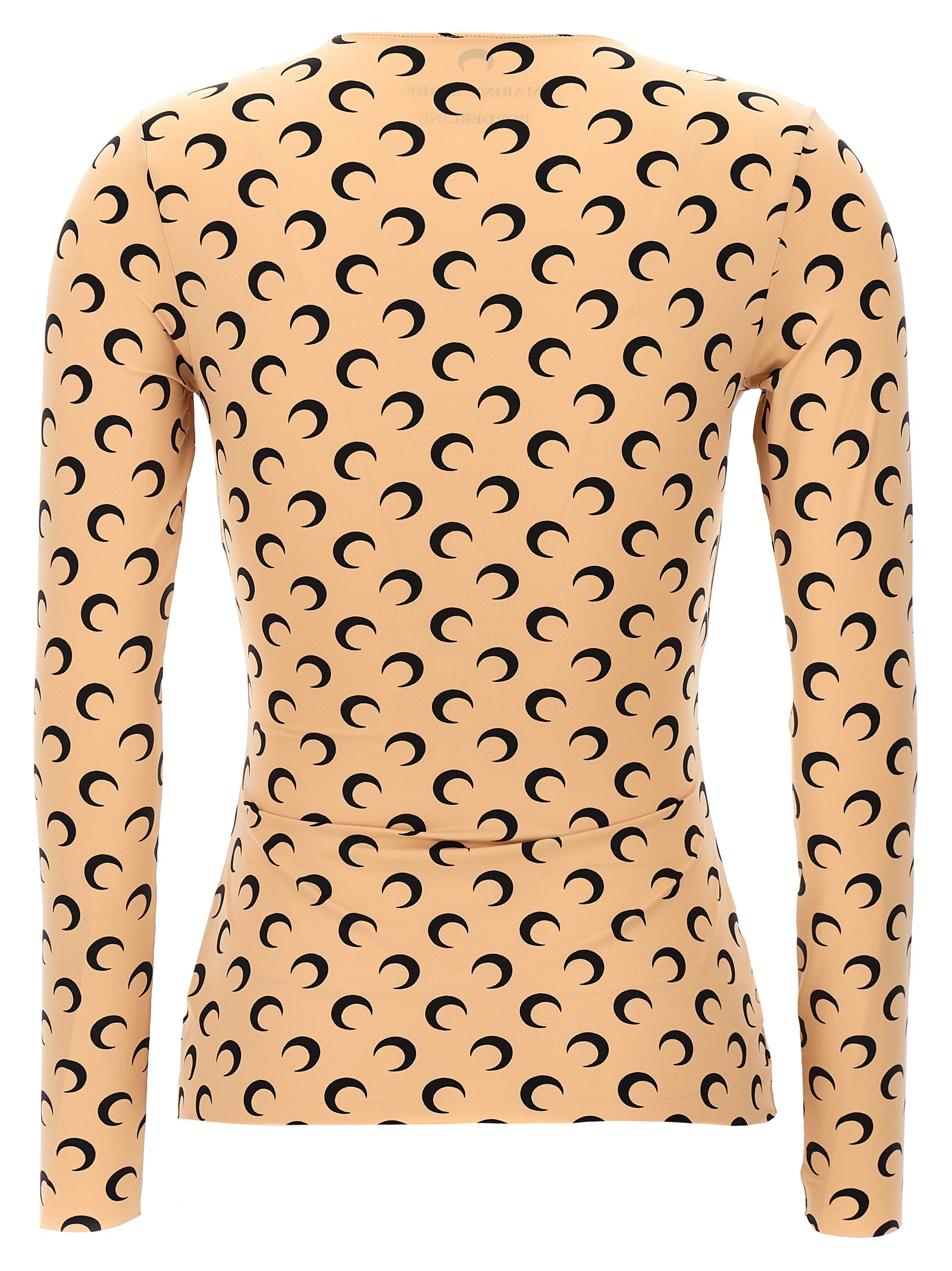 Marine Serre Women 'Moon Printed Jersey' Top MARINE SERRE