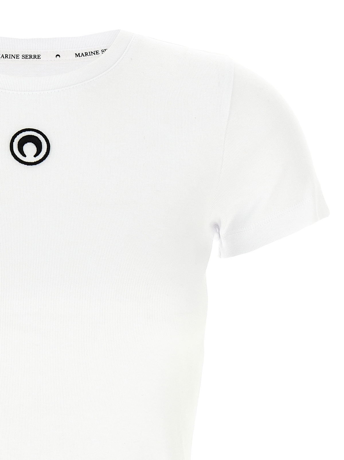 Marine Serre Women 'Moon Logo' T-Shirt MARINE SERRE