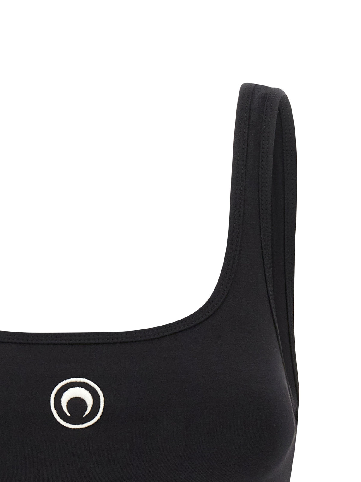 Marine Serre Women 'Moon Logo Stretched Jersey Sport' Top MARINE SERRE