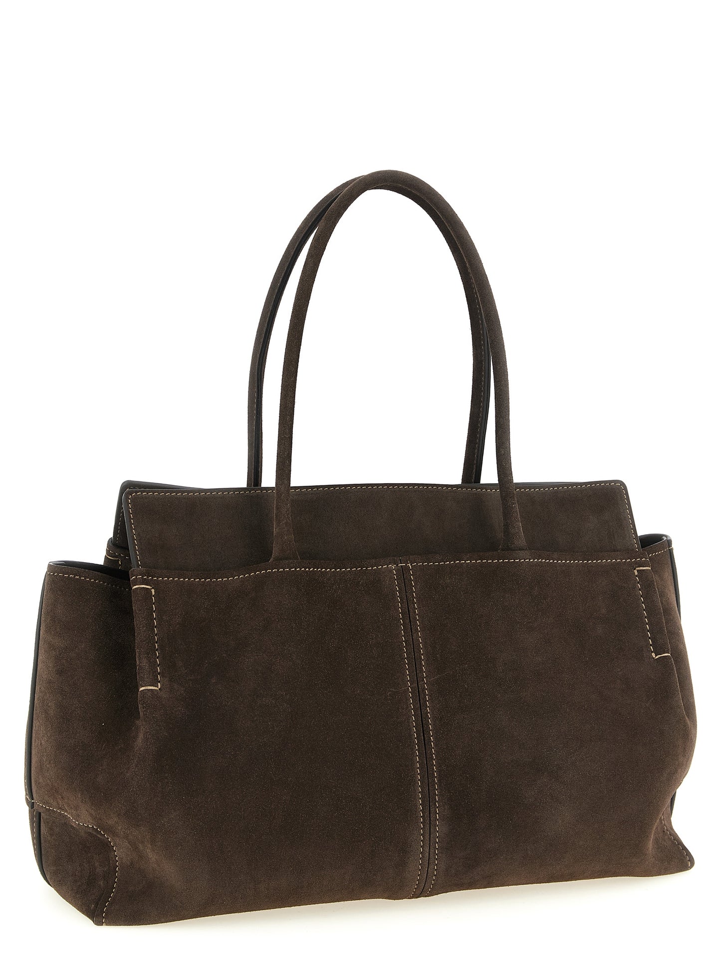 Tod's Women Medium Suede Shopping Bag TOD'S