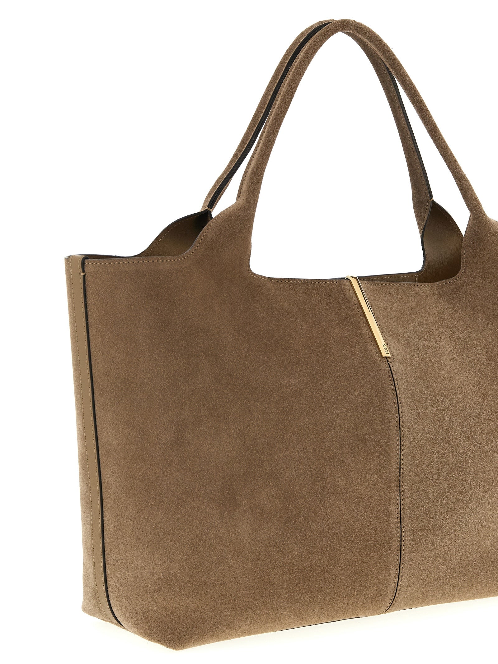Tod's Women Small To Medium Suede Shopping Bag TOD'S