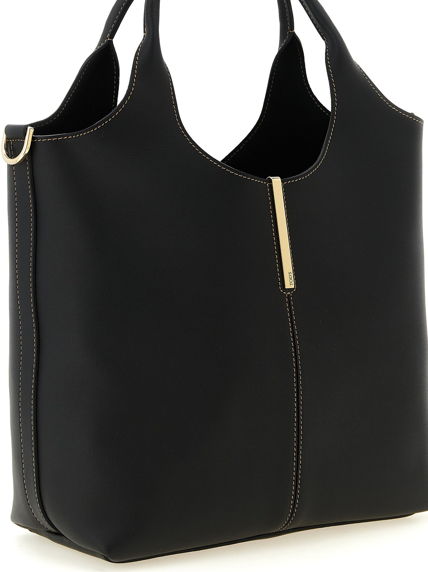 Tod's Women Small Metal Plate Shopping Bag TOD'S