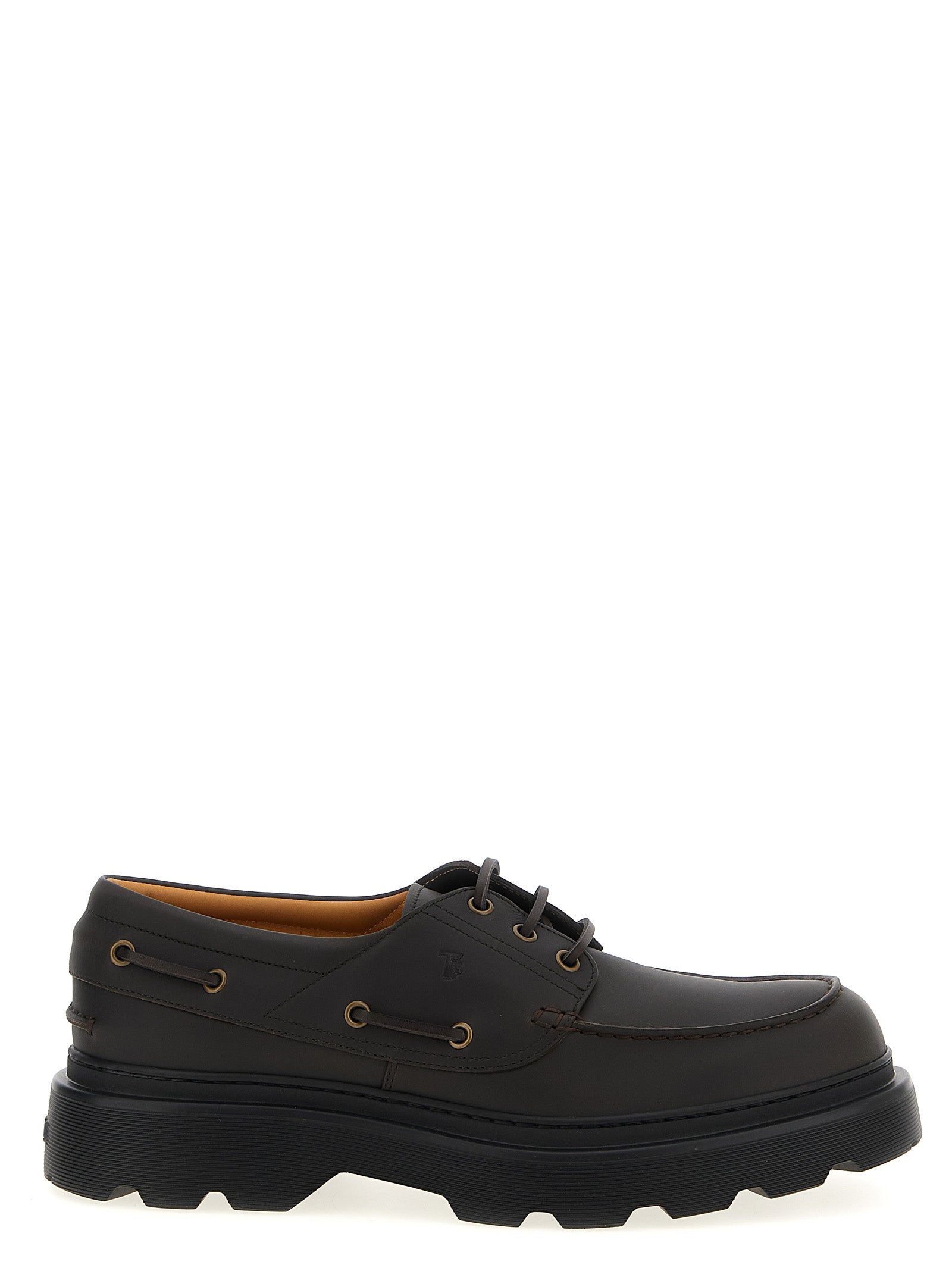 Tod's Men Leather Boat Shoe TOD'S