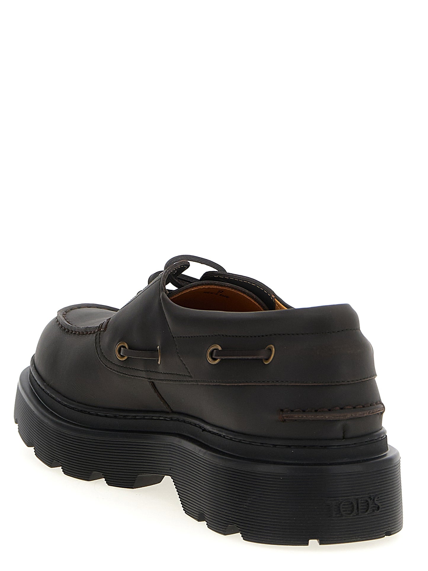 Tod's Men Leather Boat Shoe TOD'S