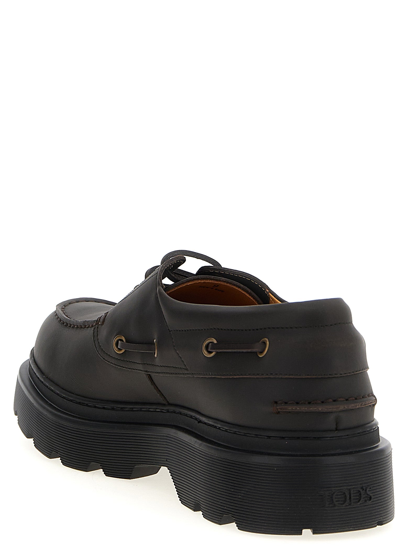 Tod's Men Leather Boat Shoe TOD'S