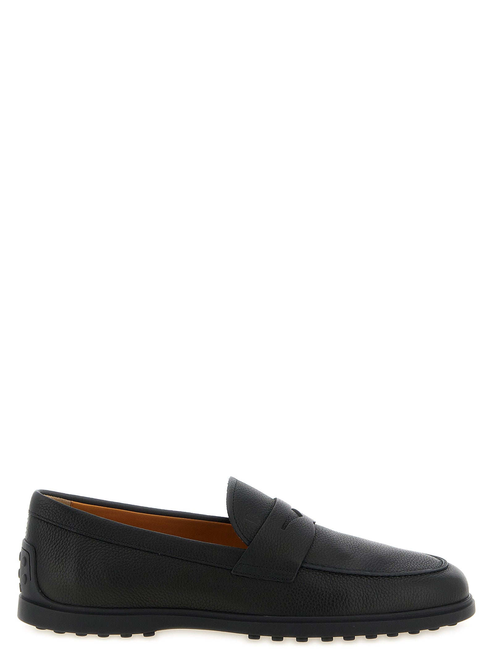 Tod's Men Hammered Leather Loafers TOD'S