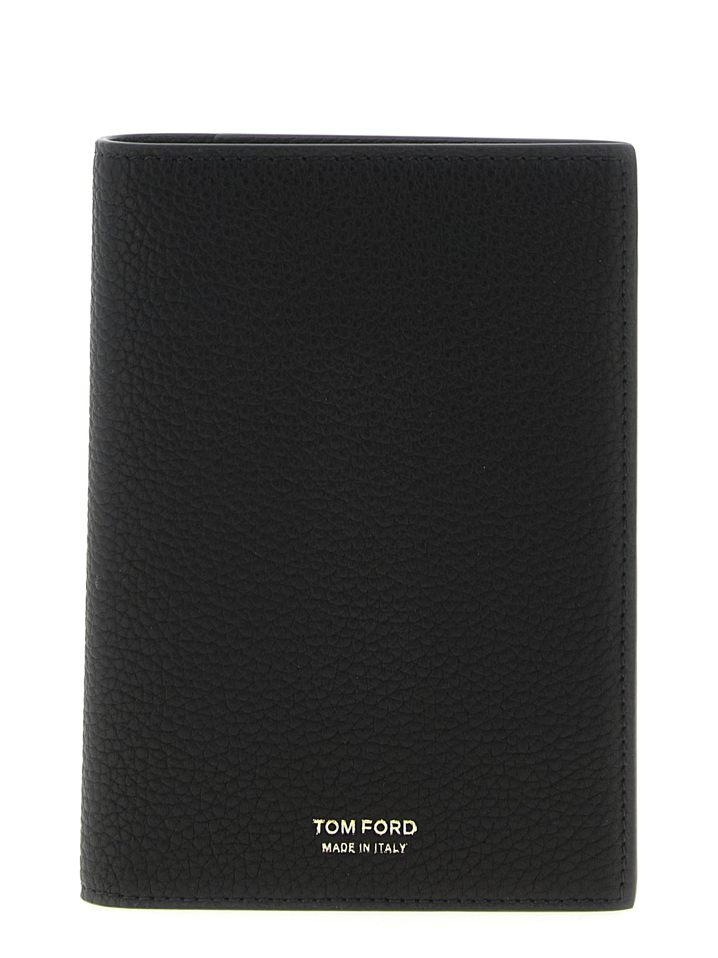 Tom Ford Men Hammered Passport Holder TOM FORD
