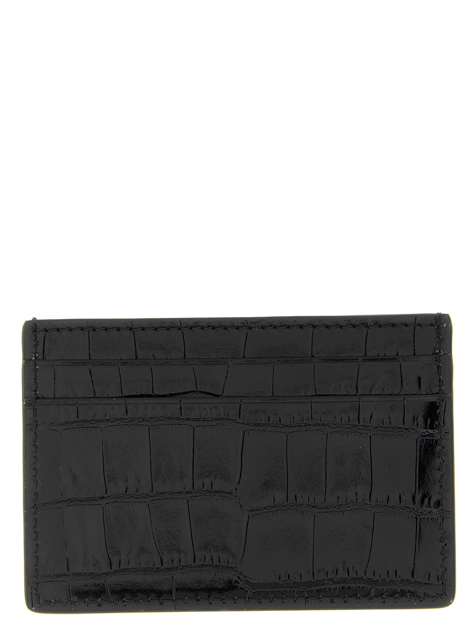 Tom Ford Men Crocodile Card Holder TOM FORD