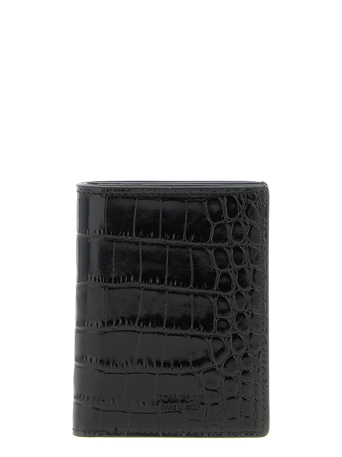 Tom Ford Men Cardholder Stmpa Crocodile TOM FORD