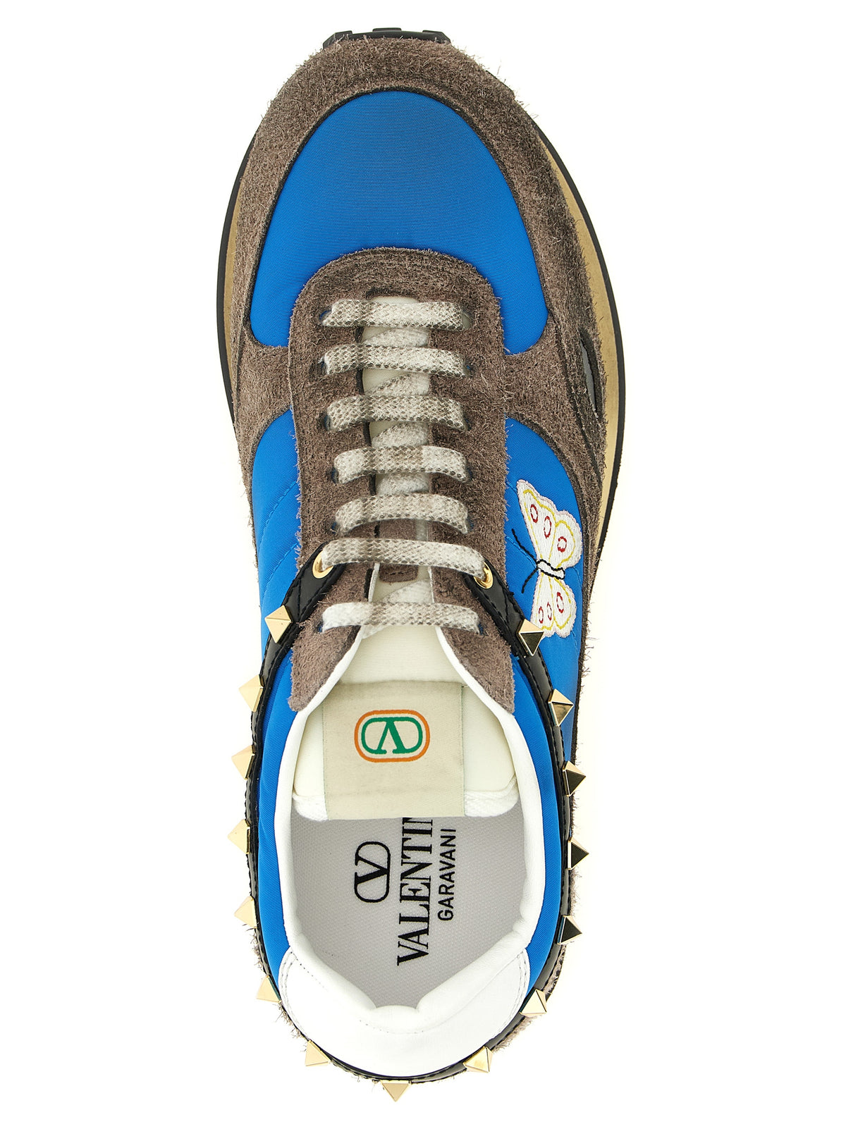 Valentino Garavani Men Valentino Garavani Multicolor 'Stud Up' Sneakers VALENTINO GARAVANI