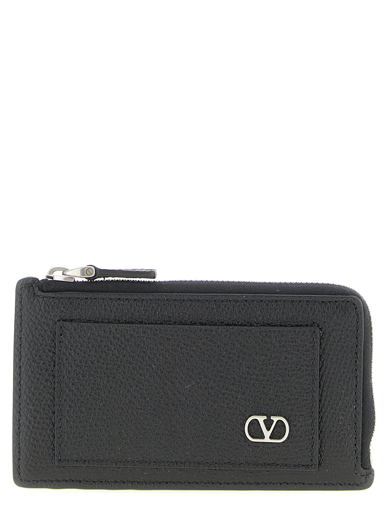 Valentino Garavani Men Valentino Garavani Vlogo Signature Coin Purse VALENTINO GARAVANI
