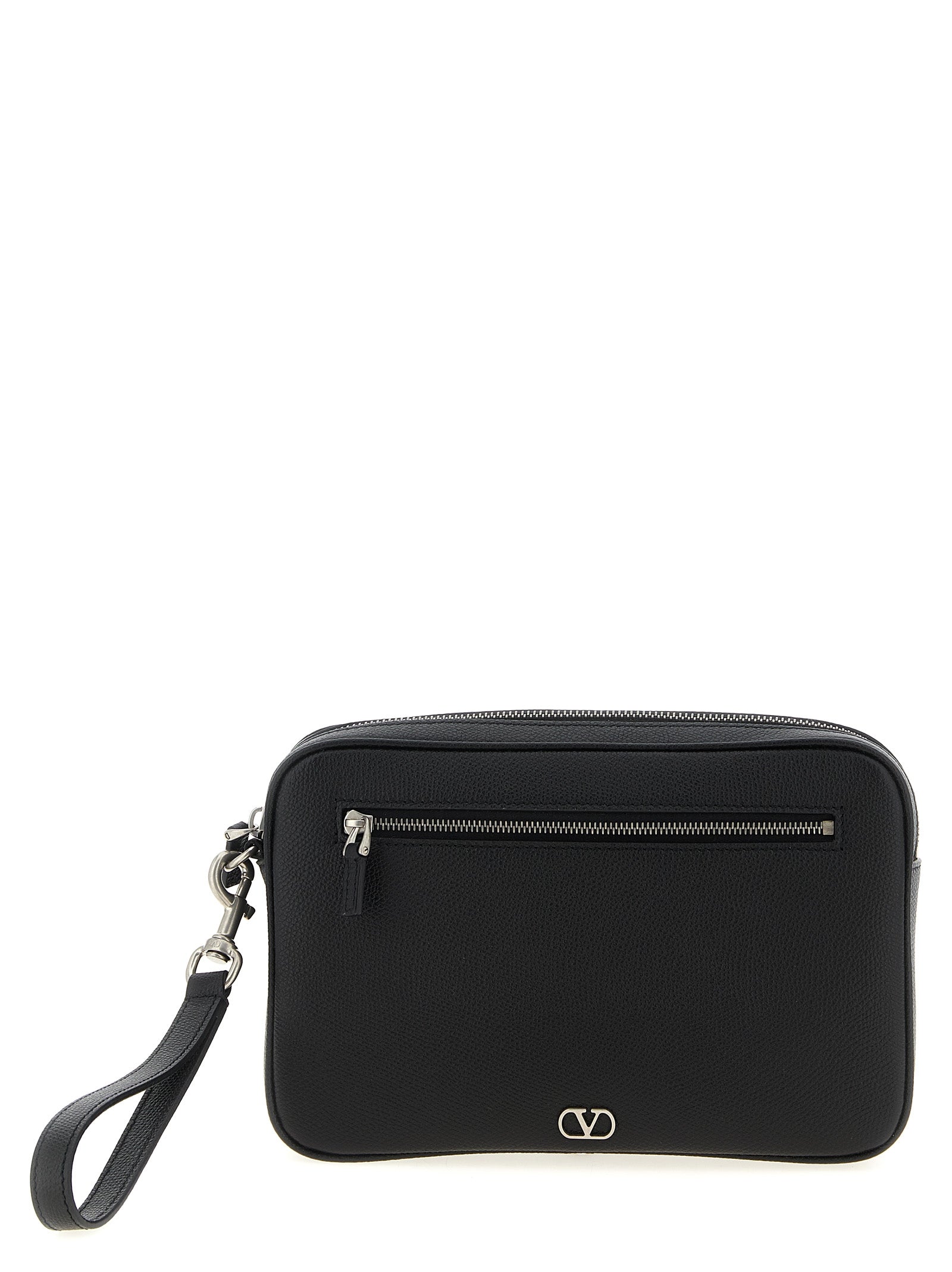 Valentino Garavani Men Valentino Garavani Vlogo Signature Clutch Bag VALENTINO GARAVANI