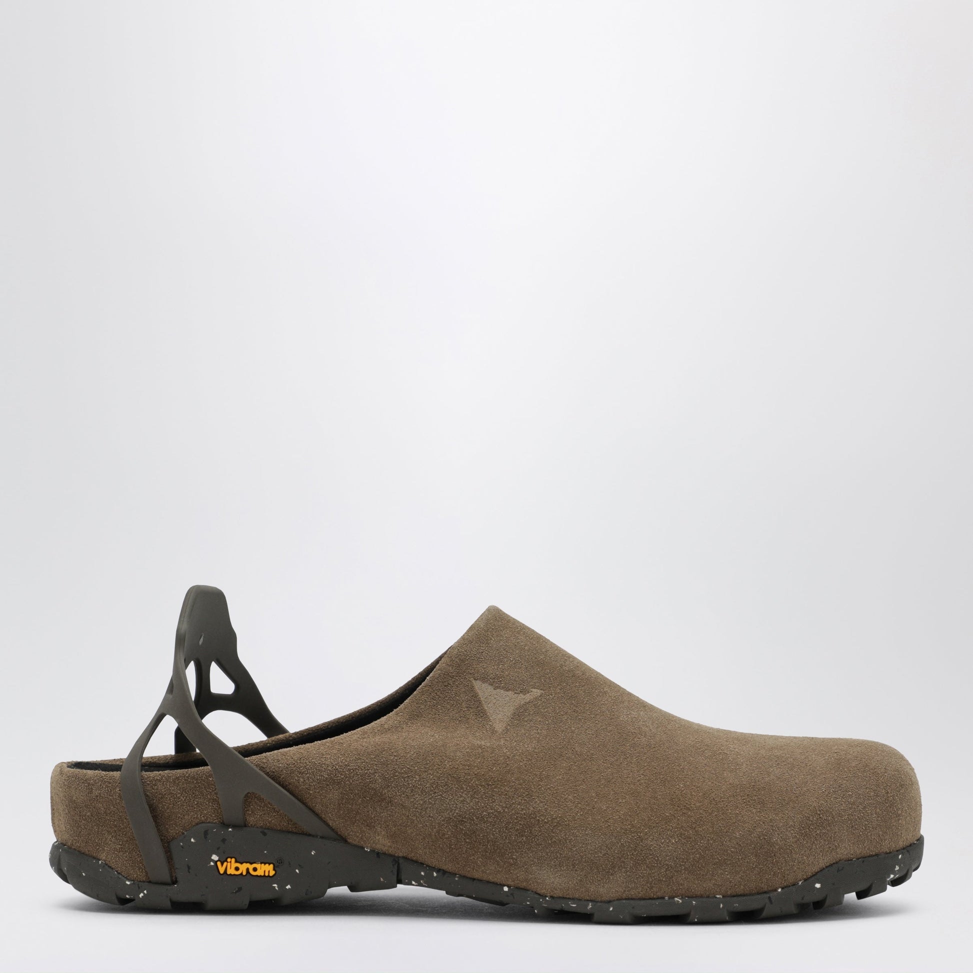 Roa Taupe Fedaia Clogs In Suede Men ROA