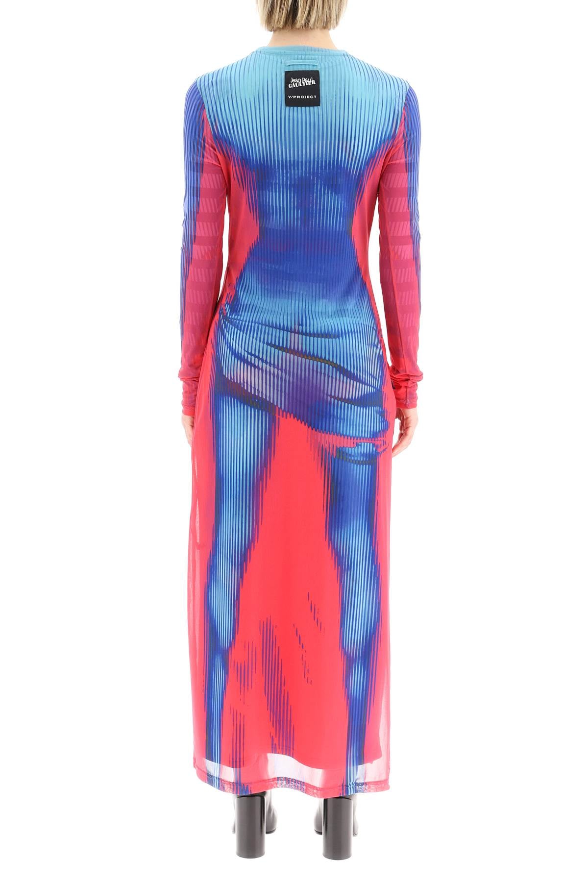 Y Project Jean Paul Gaultier Body Morph Dress Women