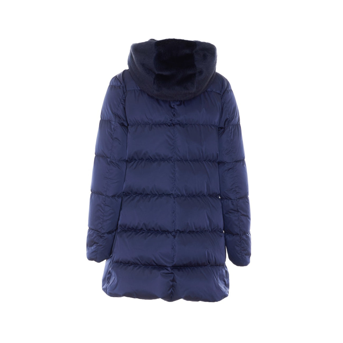 Herno Women A-Shape Satin Down Jacket HERNO