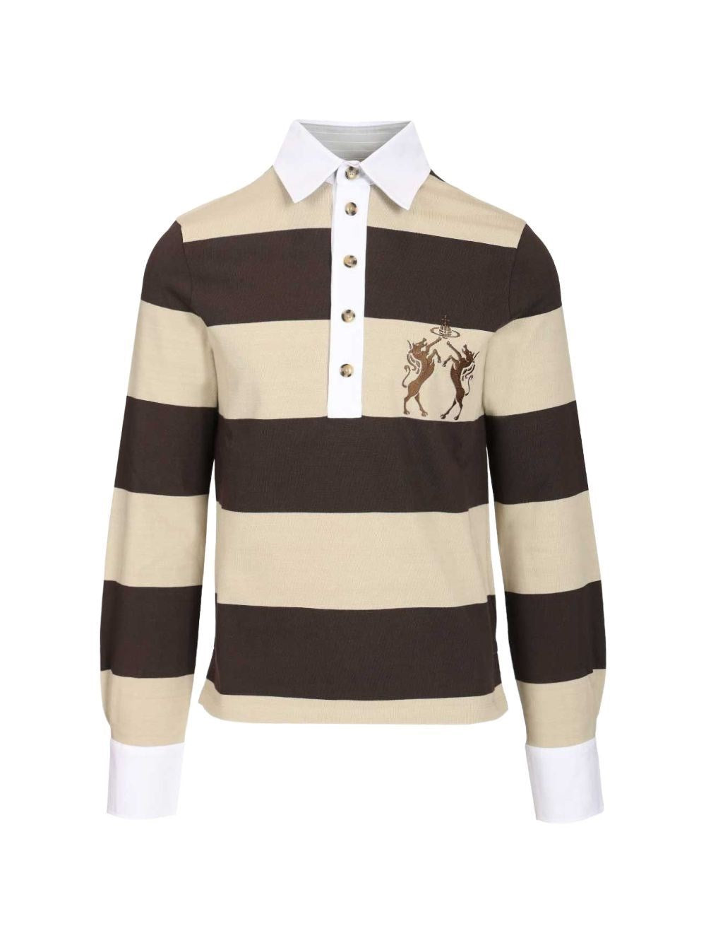 Vivienne Westwood Men Rugby Polo Shirt VIVIENNE WESTWOOD