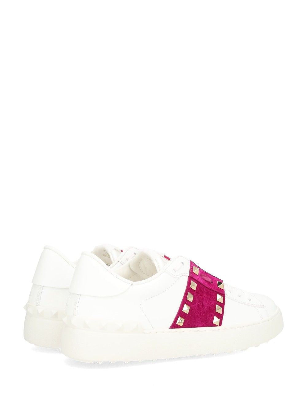 Valentino Garavani Women Rockstud Untitled Leather Sneakers VALENTINO GARAVANI