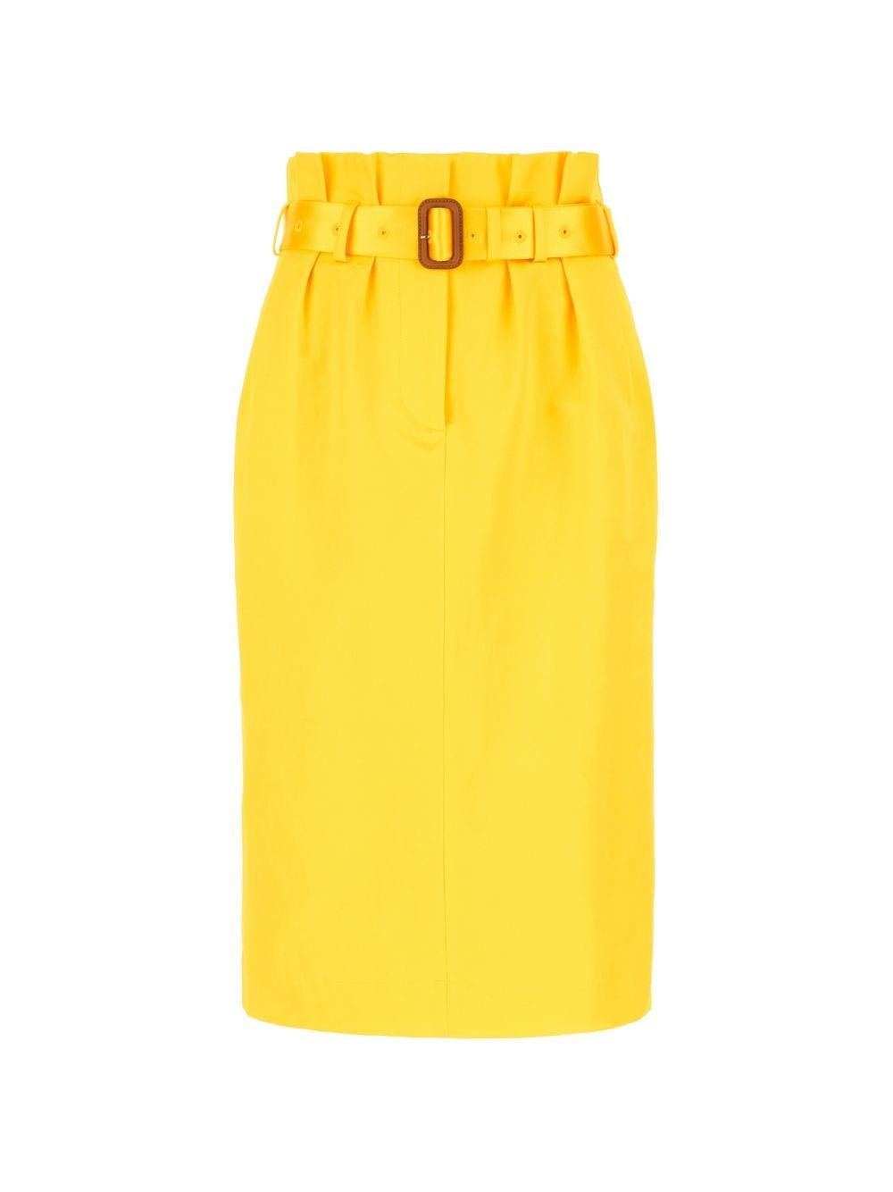 Dries Van Noten Women Seachy Cotton Satin Skirt DRIES VAN NOTEN