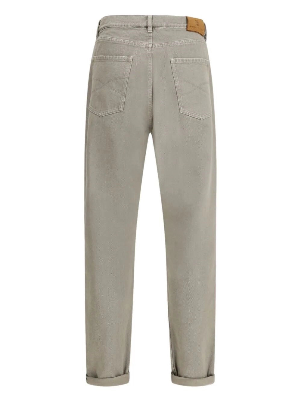 Brunello Cucinelli Men Dyed Denim Pants BRUNELLO CUCINELLI