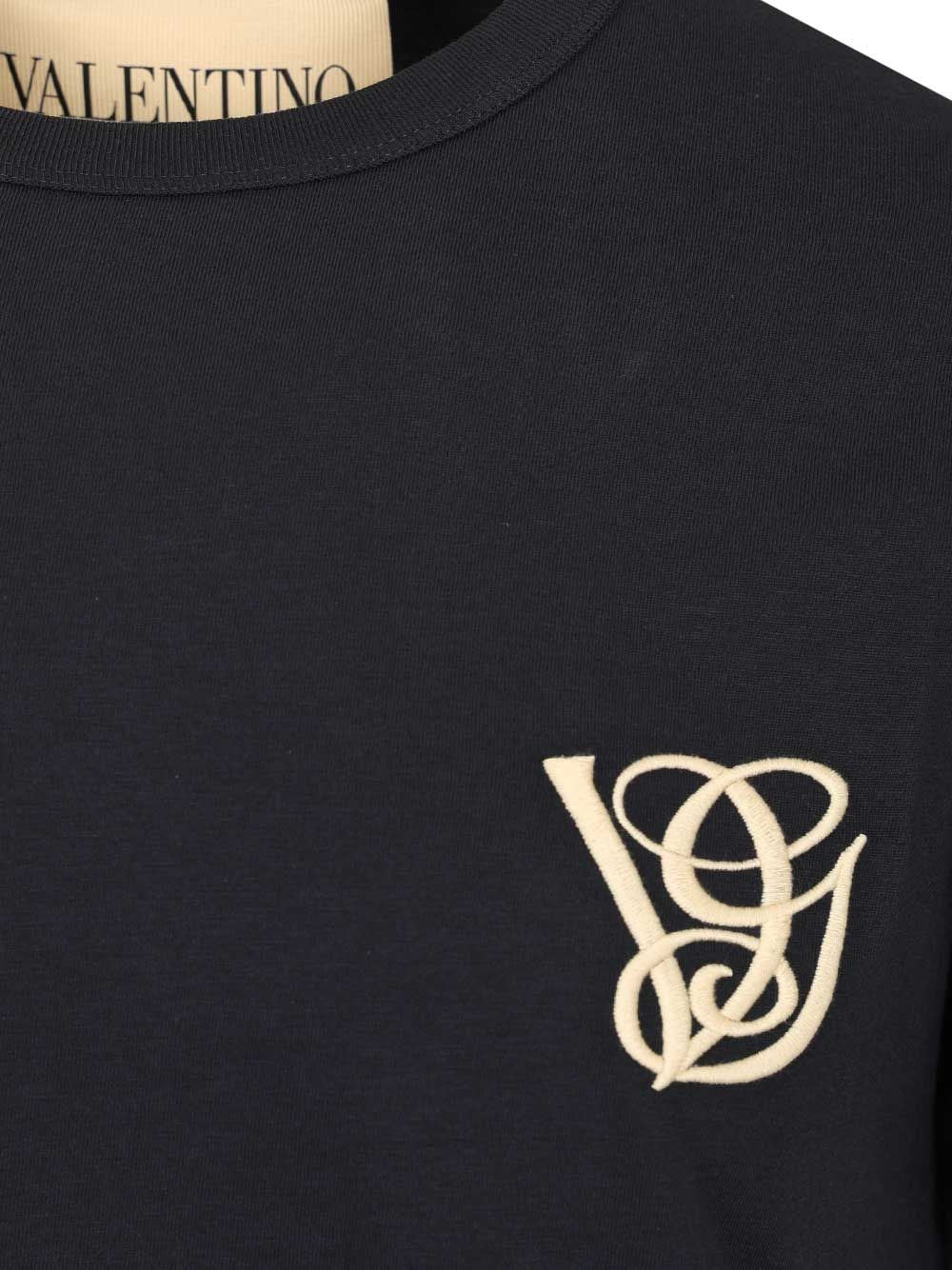 Valentino Garavani Men Cotton Jersey T-Shirt VALENTINO GARAVANI