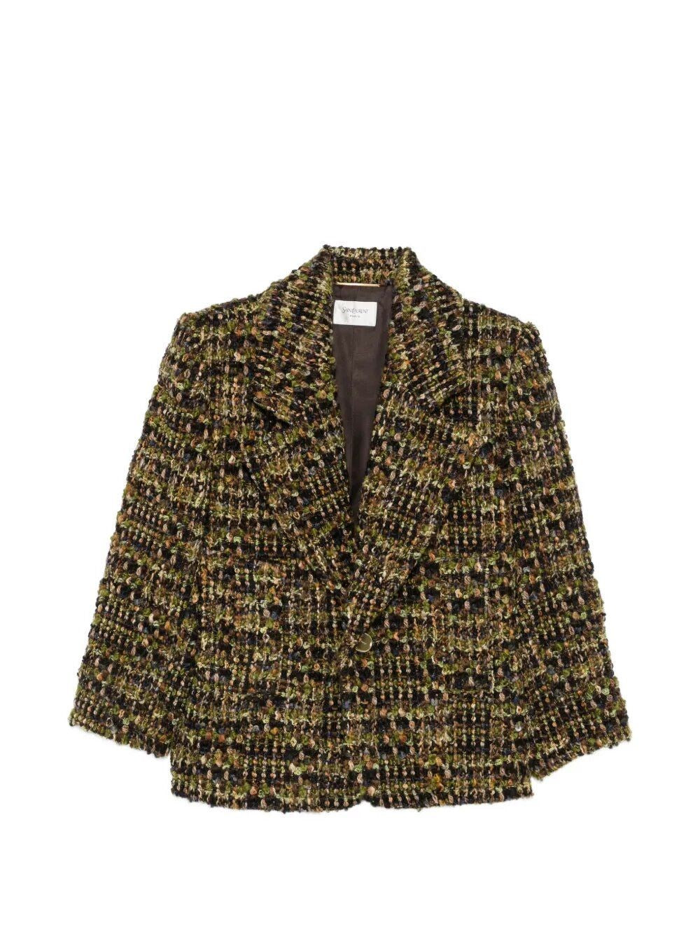 Saint Laurent Women Tweed Blazer SAINT LAURENT