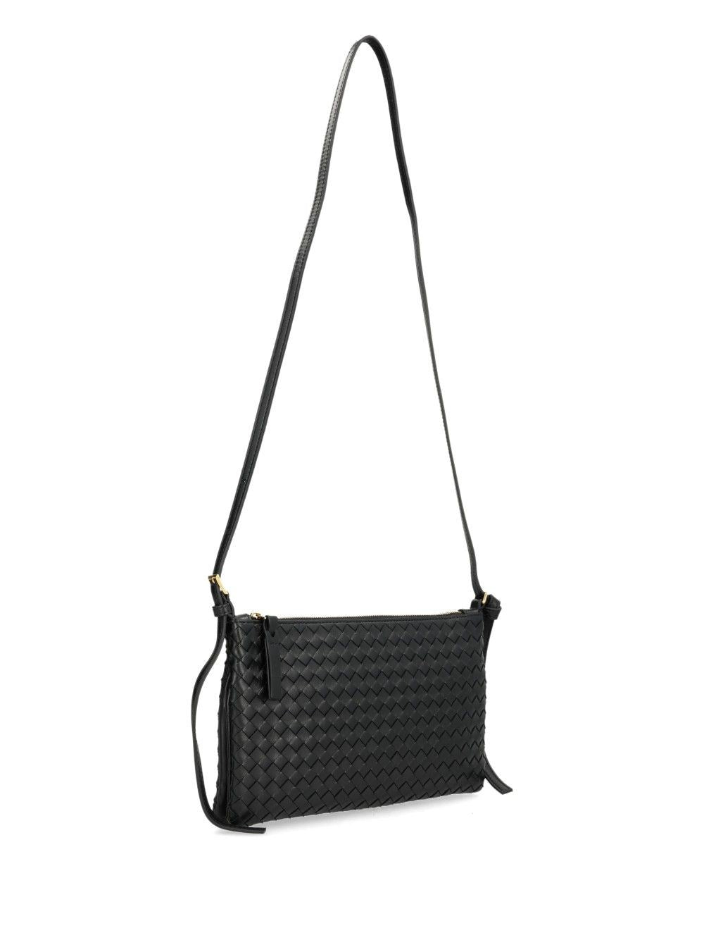 Bottega Veneta Women Medium Braided Leather Pouch BOTTEGA VENETA