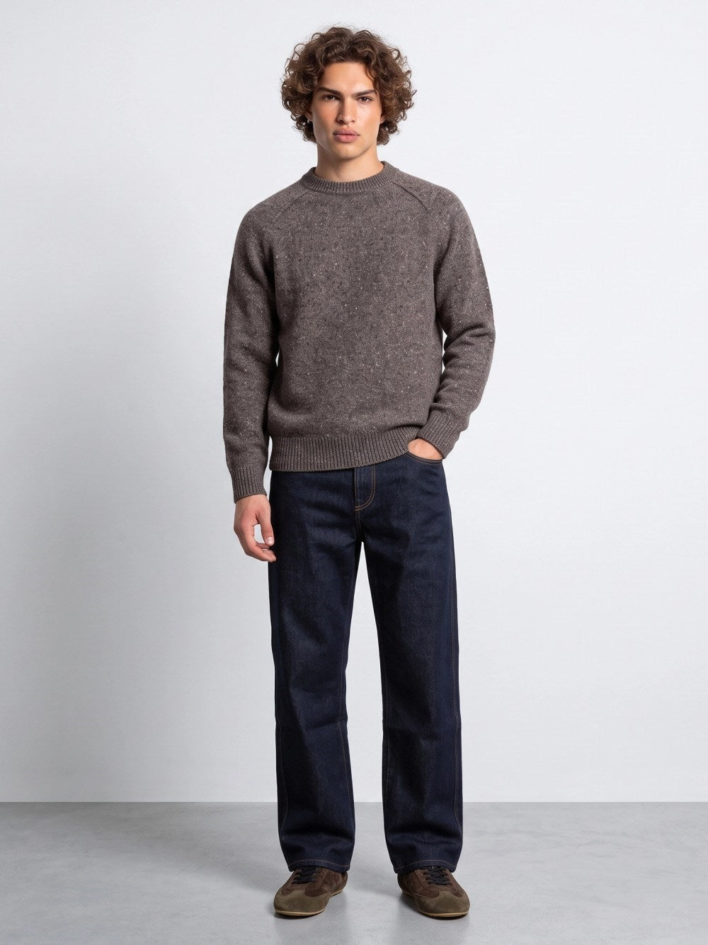 Marant Men "Koman-Gb" Crewneck Sweater ISABEL MARANT