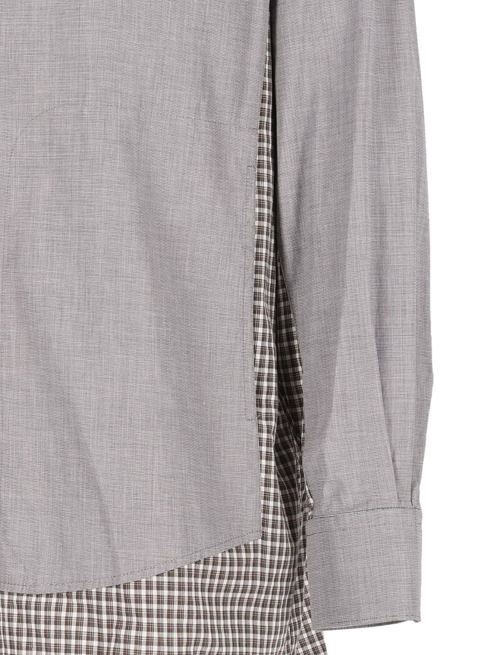Maison Margiela Men Double-Layer Cotton Shirt MAISON MARGIELA