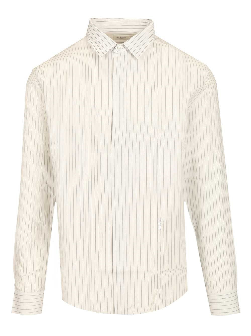 Saint Laurent Men Slim-Fit "Cassandre" Shirt SAINT LAURENT