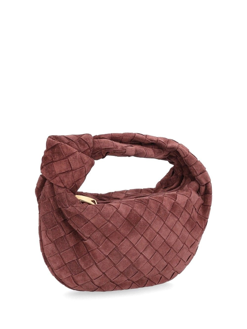 Bottega Veneta Women Deep Mahogany "Jodie" Mini Handbg BOTTEGA VENETA