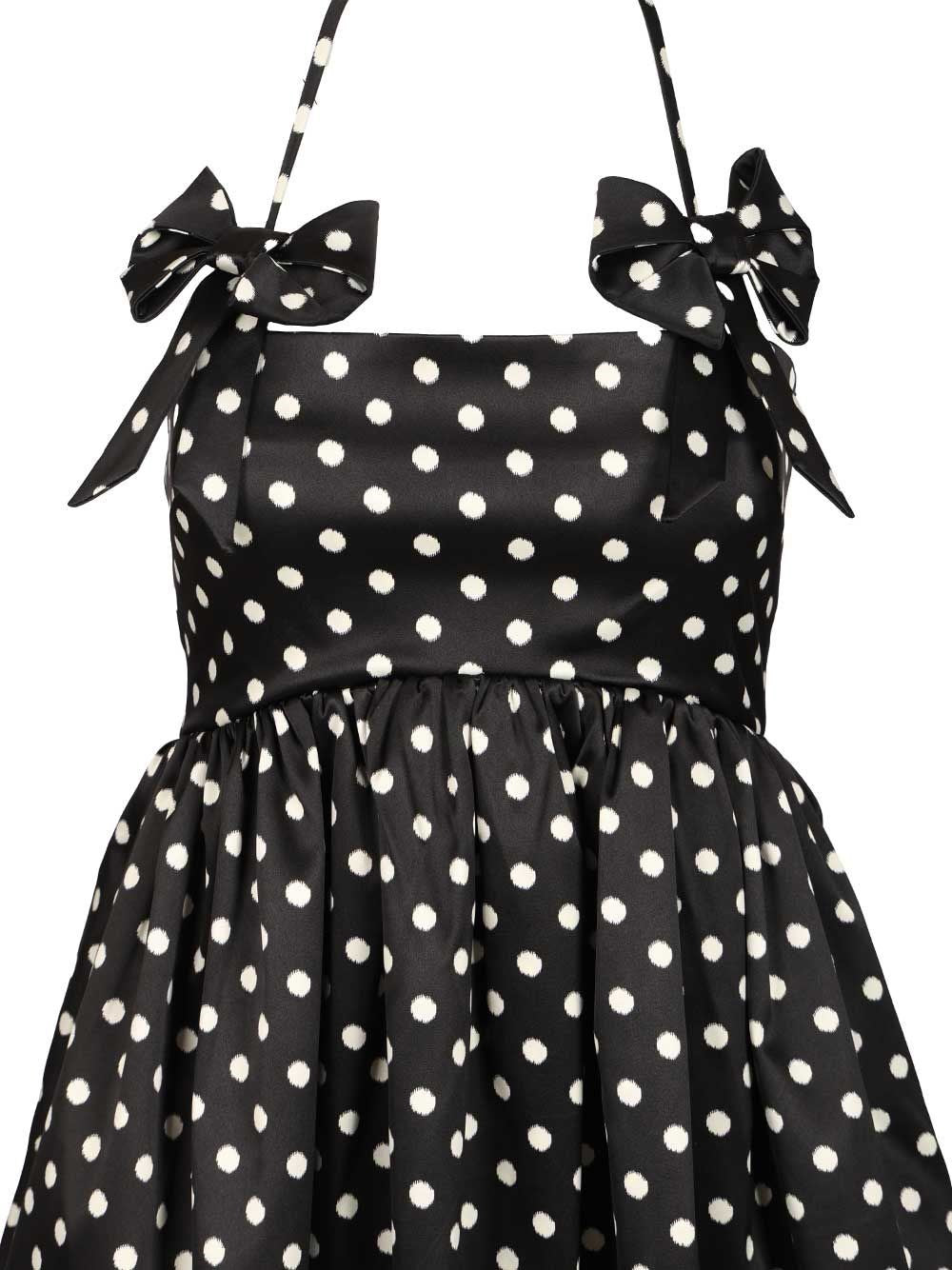 Ganni Women Polka Dot Mini Dress GANNI