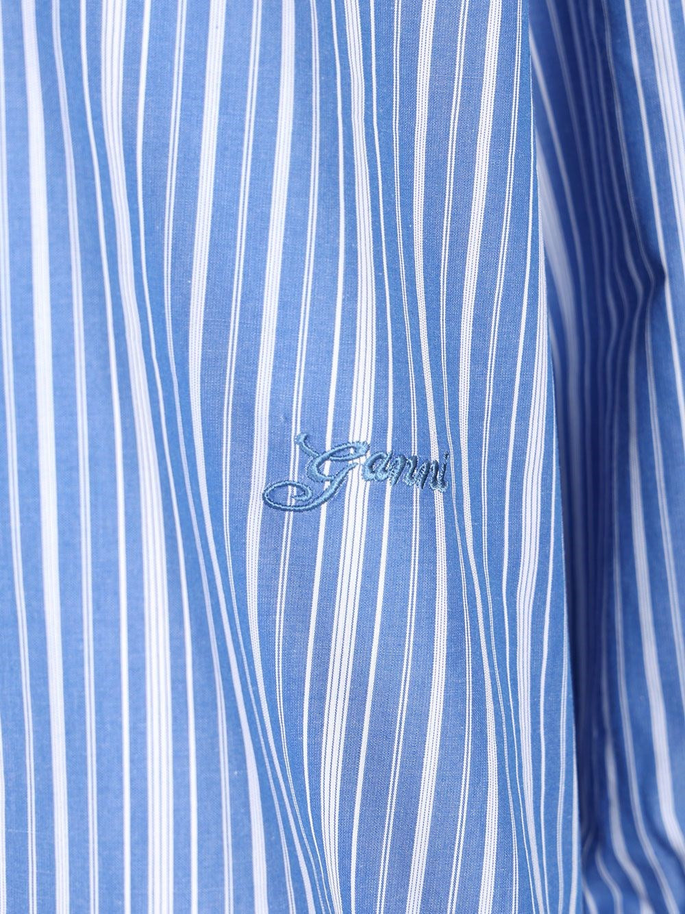 Ganni Women Striped Shirt GANNI