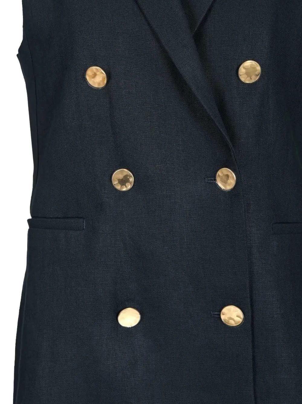 'S Max Mara Women Double-Breasted Vest S MAX MARA