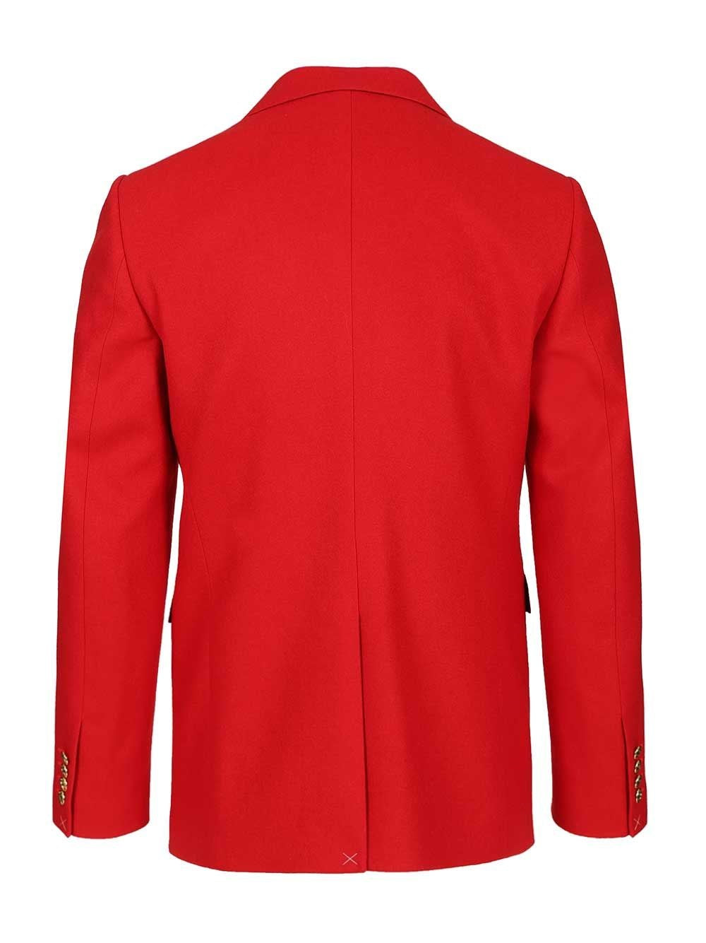 Celine Men Tailored Blazer In Lined Wool Flannel CELINE