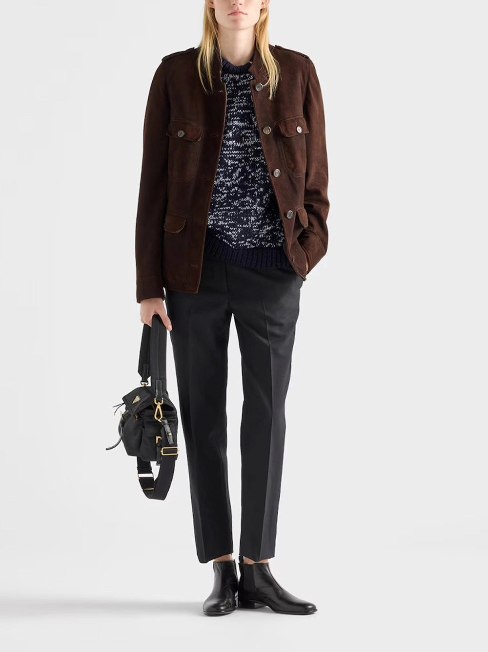 Prada Women Leather Jacket PRADA