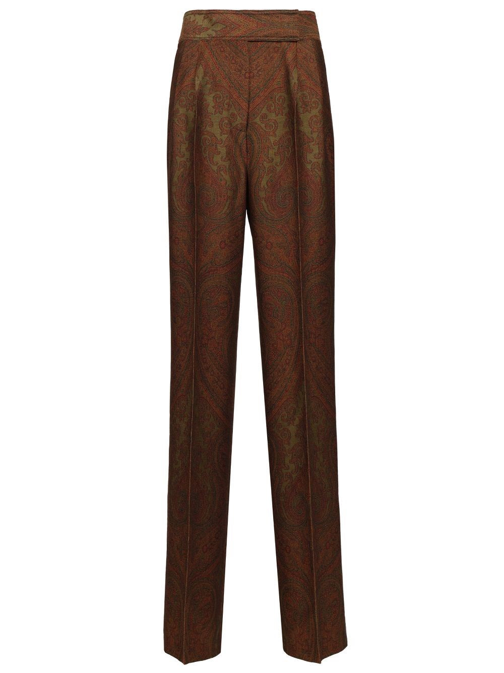 Etro Women Jacquard Trousers ETRO