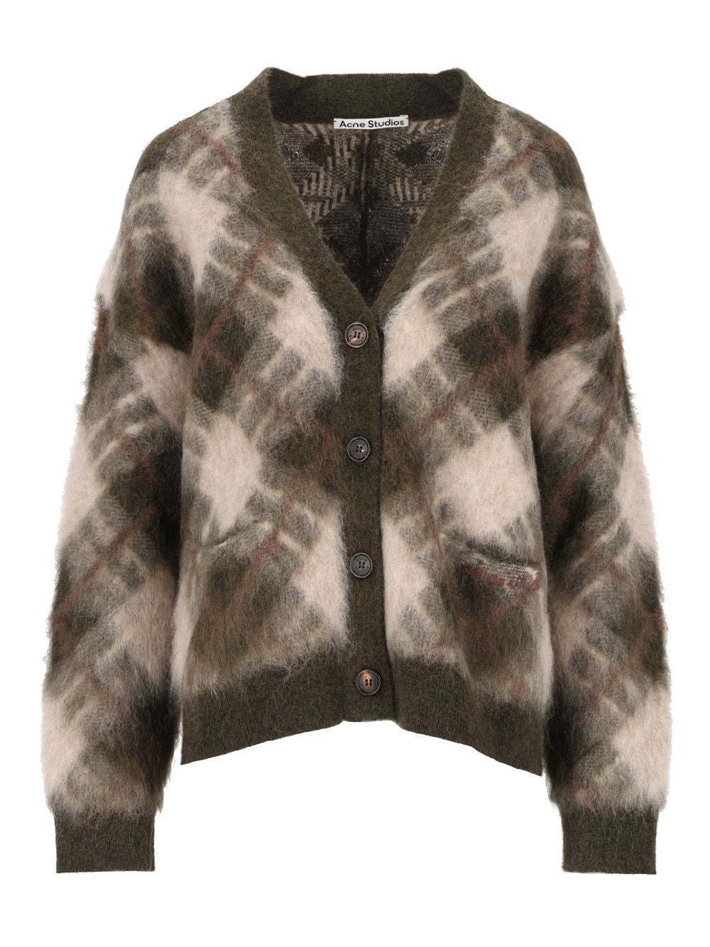 Acne Studios Women Mohair Cardigan With V-Neck ACNE STUDIOS